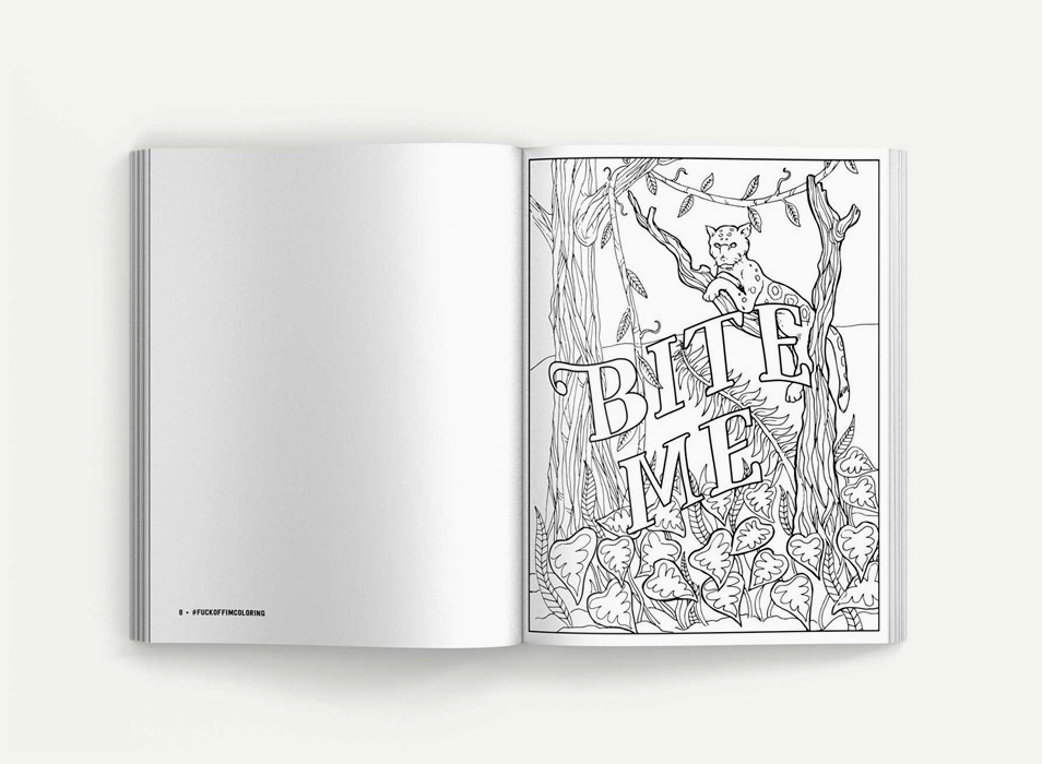 F*CK off I’m Coloring