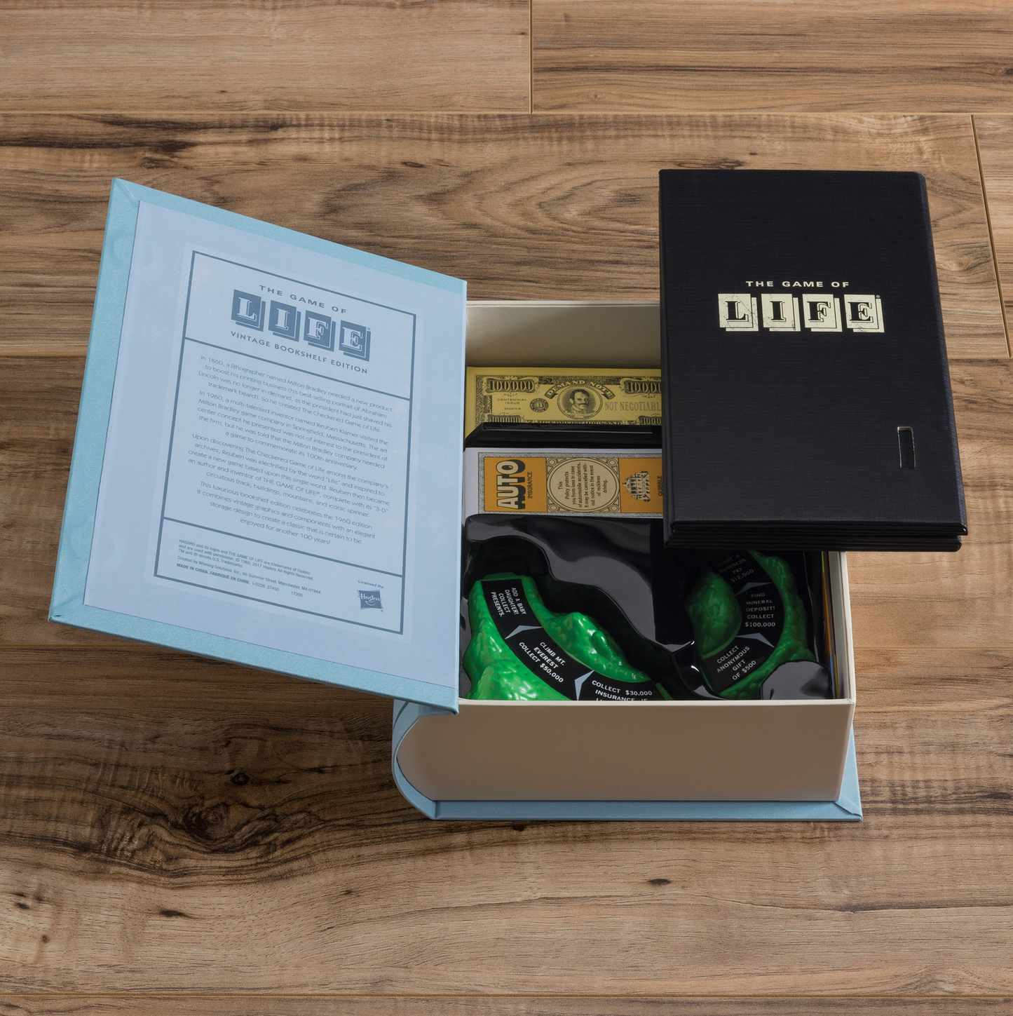 The Game of Life Vintage Bookshelf Addition