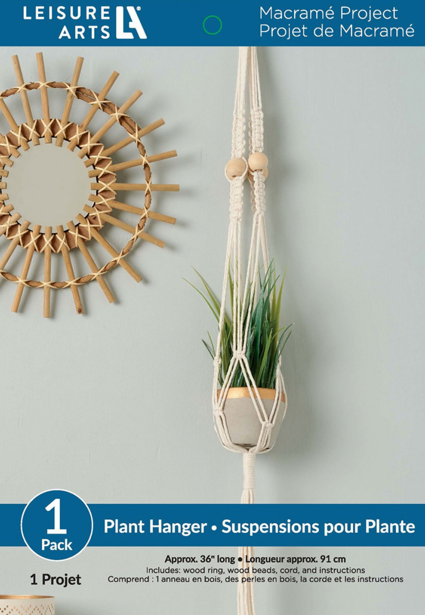 Leisure Arts - Macrame Plant Hanger Kit