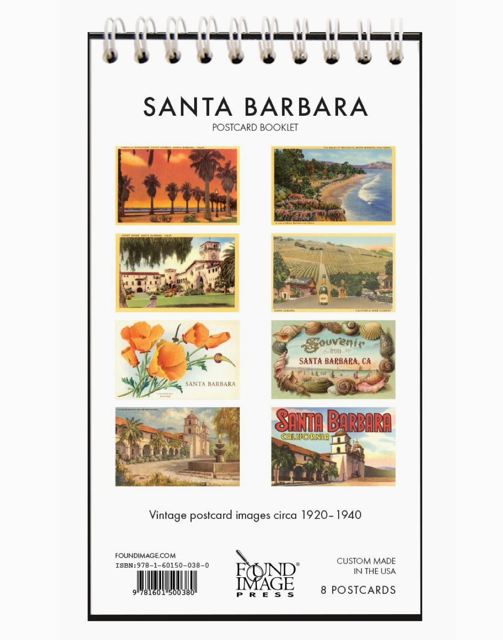 Santa Barbara Post Card Booklet