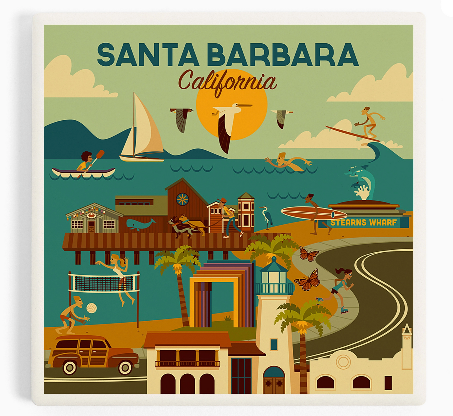 Santa Barbara Coasters