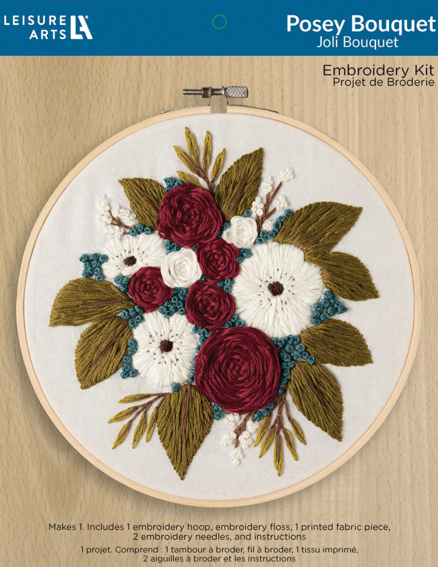 Posey Bouquet 8" Embroidery Kit