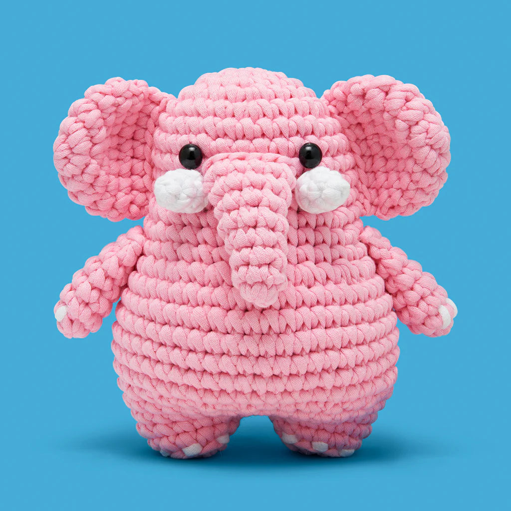Lulu the Elephant - The Woobles Crochet Kit