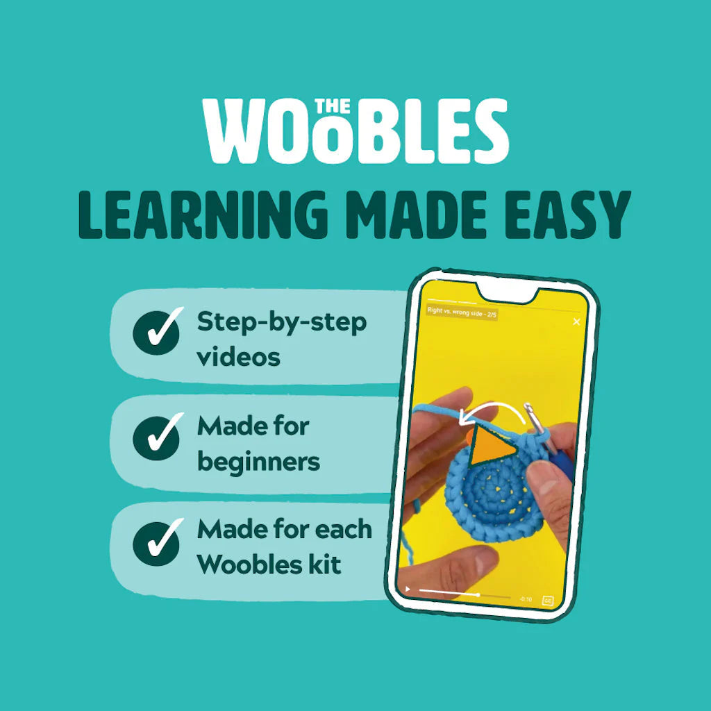Murphy the Electric Eel - Woobles Crochet kit