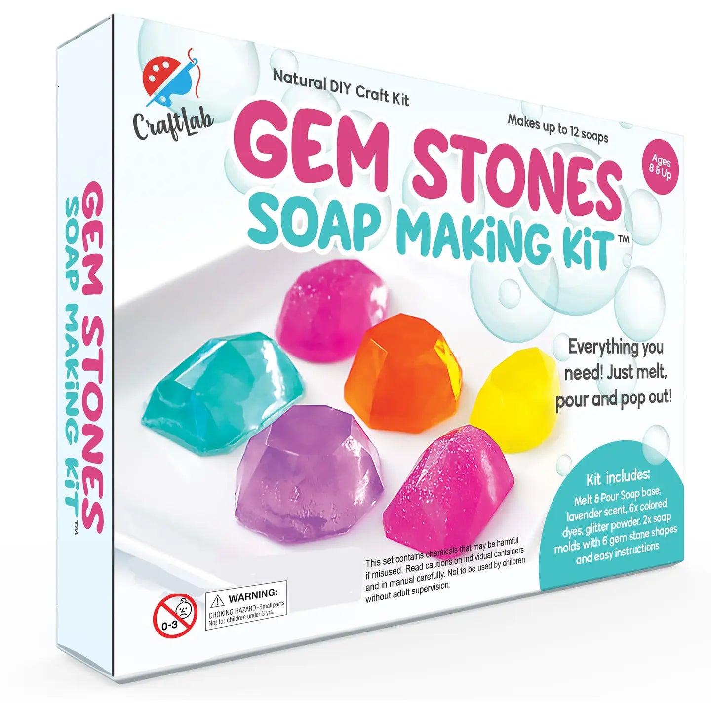 Gem Stone Soap Making Kit