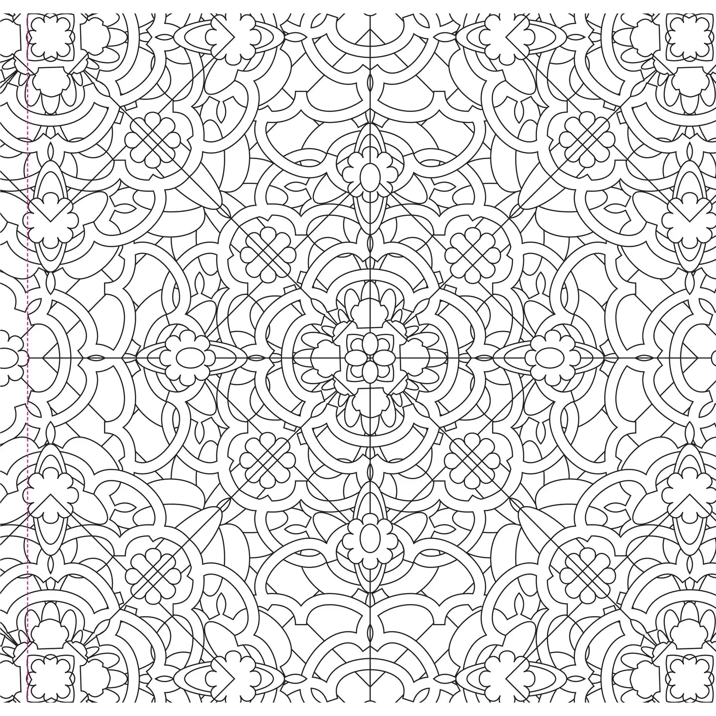 Kaleidoscope Designs Artists Coloring Book