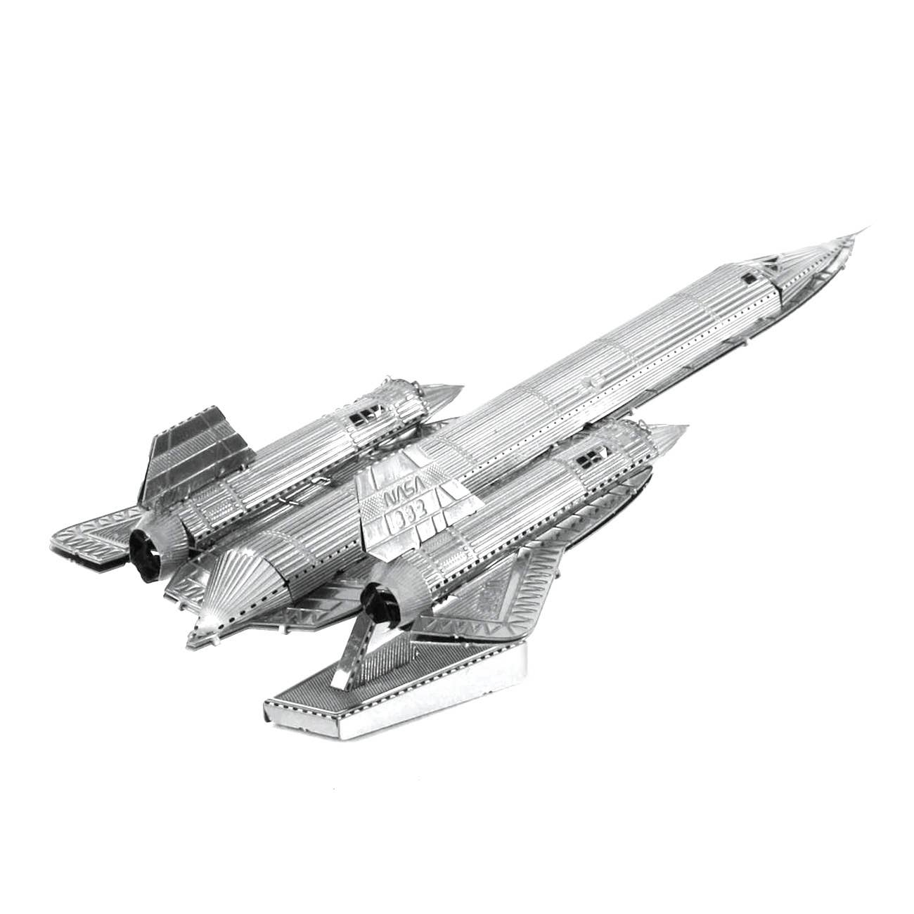 3D Metal Puzzle - SR71 Blackbird plane
