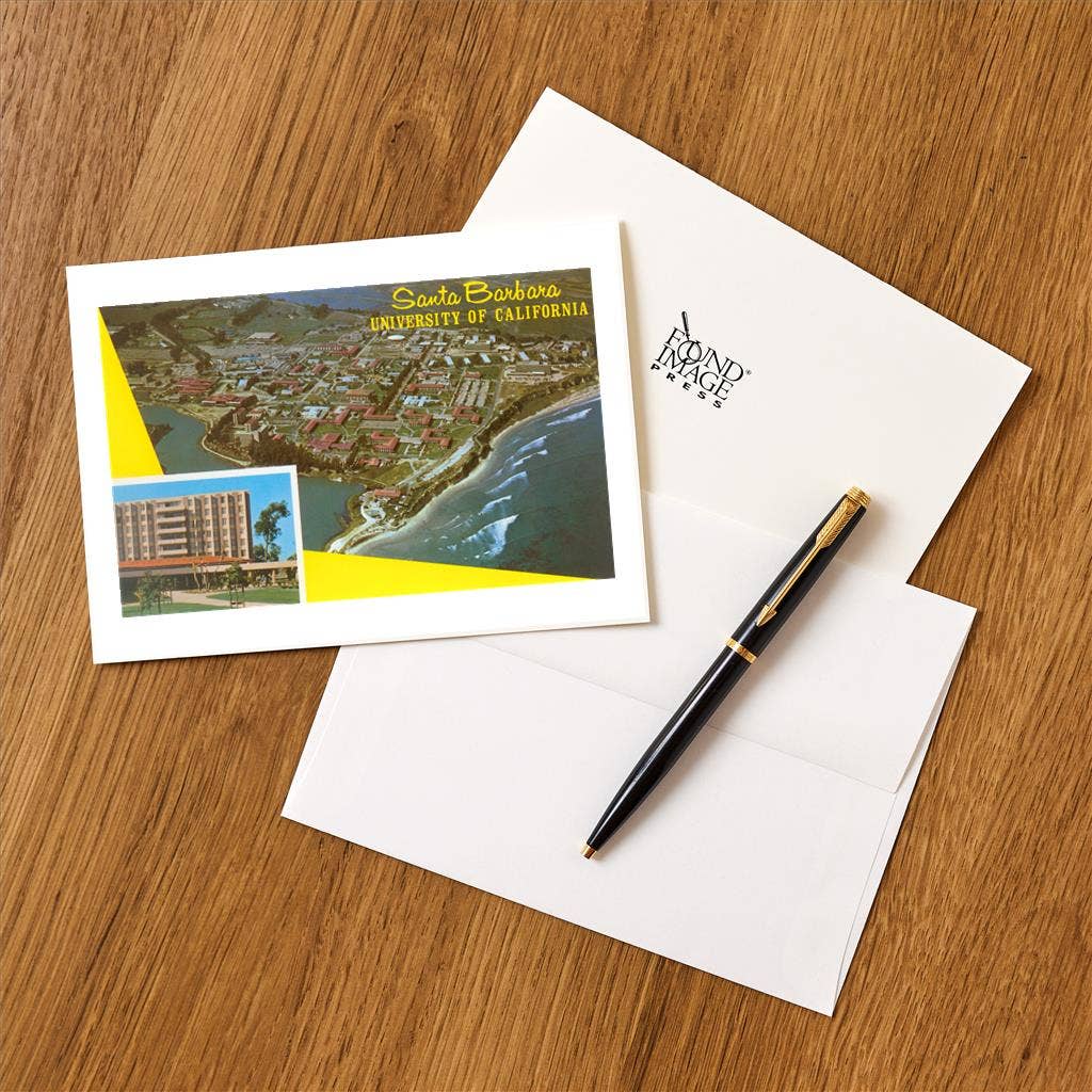 Greeting Card SB-187 Aerial View of University of California