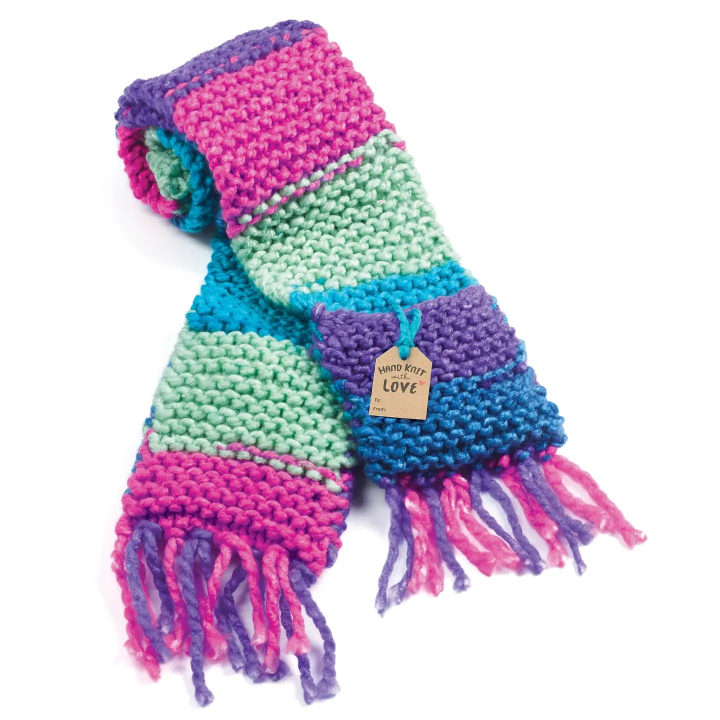 Learn To Knit - Pocket Scarf