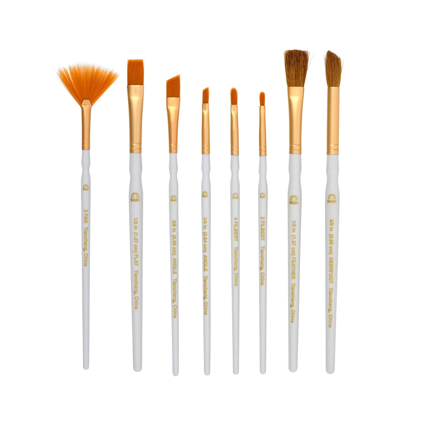 Texture Brush Set 8 Piece - FolkArt