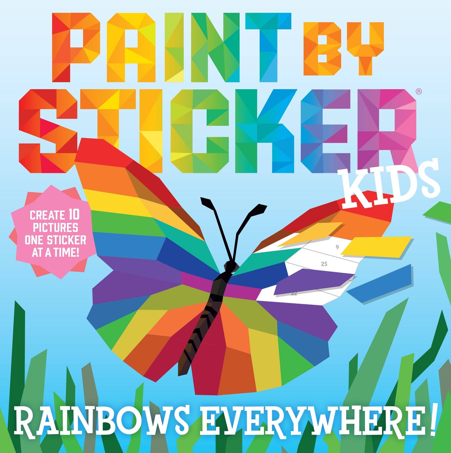 Paint by Sticker: Rainbows Everywhere!