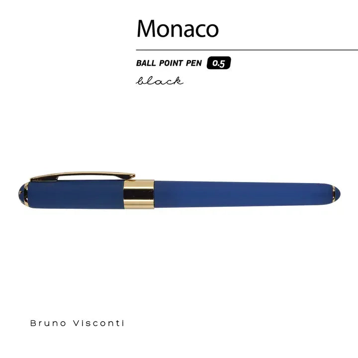 Monaco - Navy Blue Ballpoint Pen