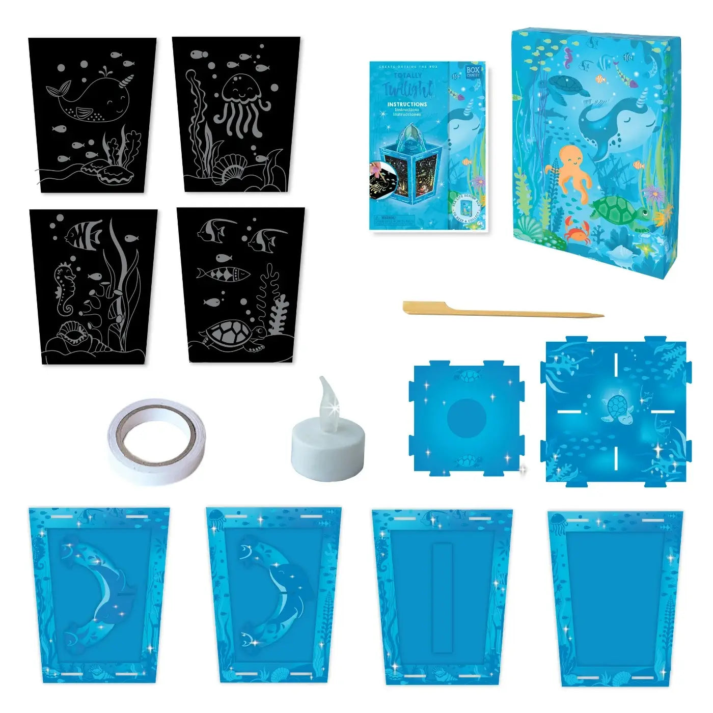 Totally Twilight Sea Life Lantern Set