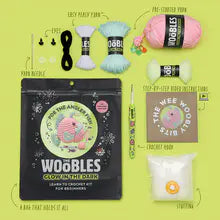 Poe The Angler Fish Glow In The Dark -The Woobles Crochet Kit (Beginner)
