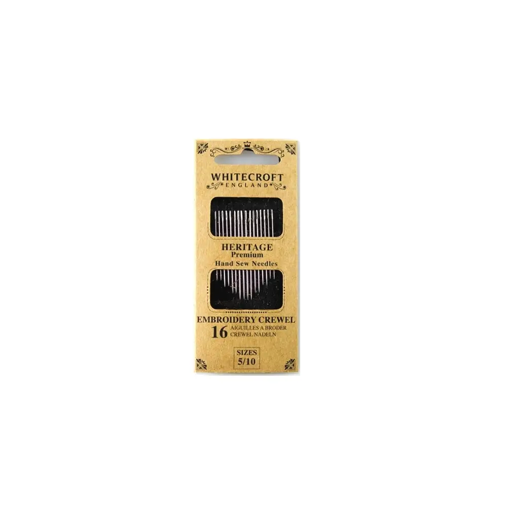 Whitecroft - Heritage Embroidery Needle - Size 5 to 10