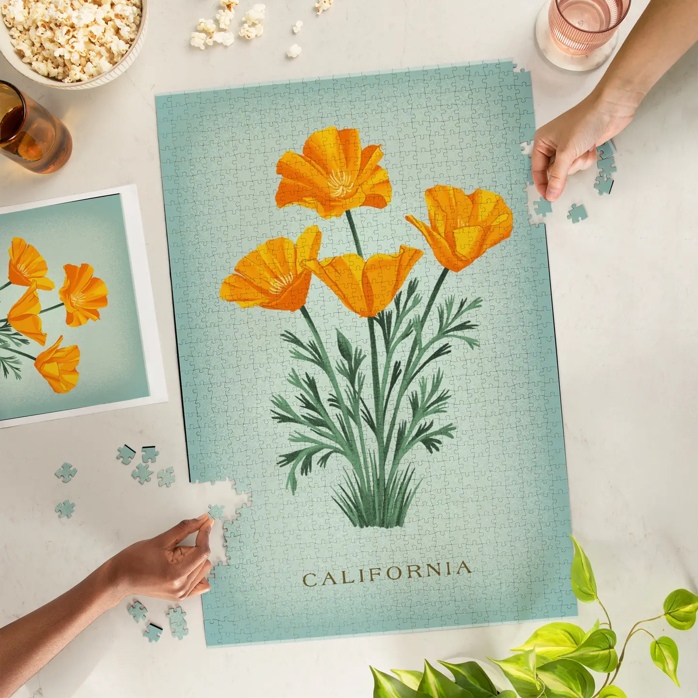 California Poppies Jigsaw Puzzle