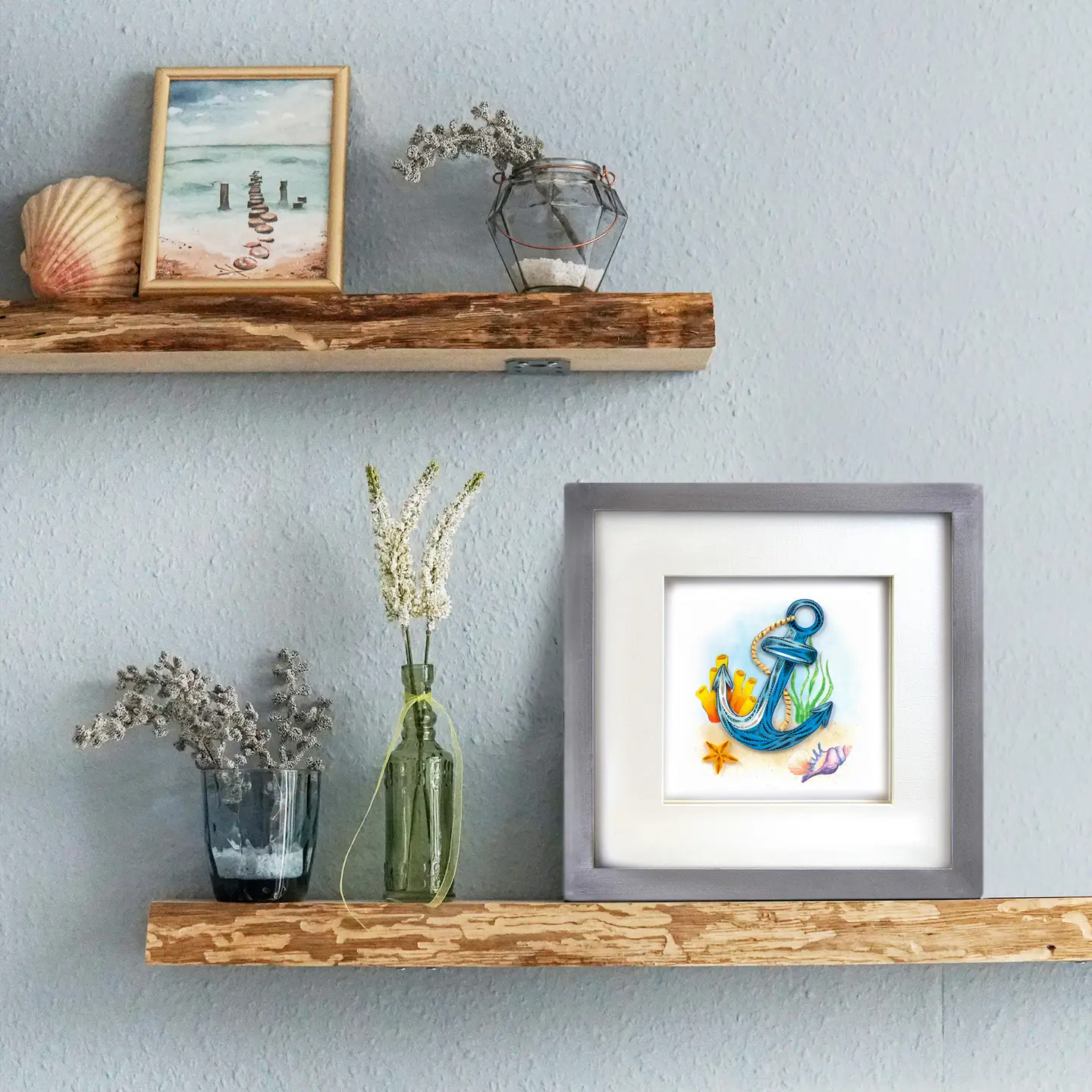 Anchor Quilled Greeting Card