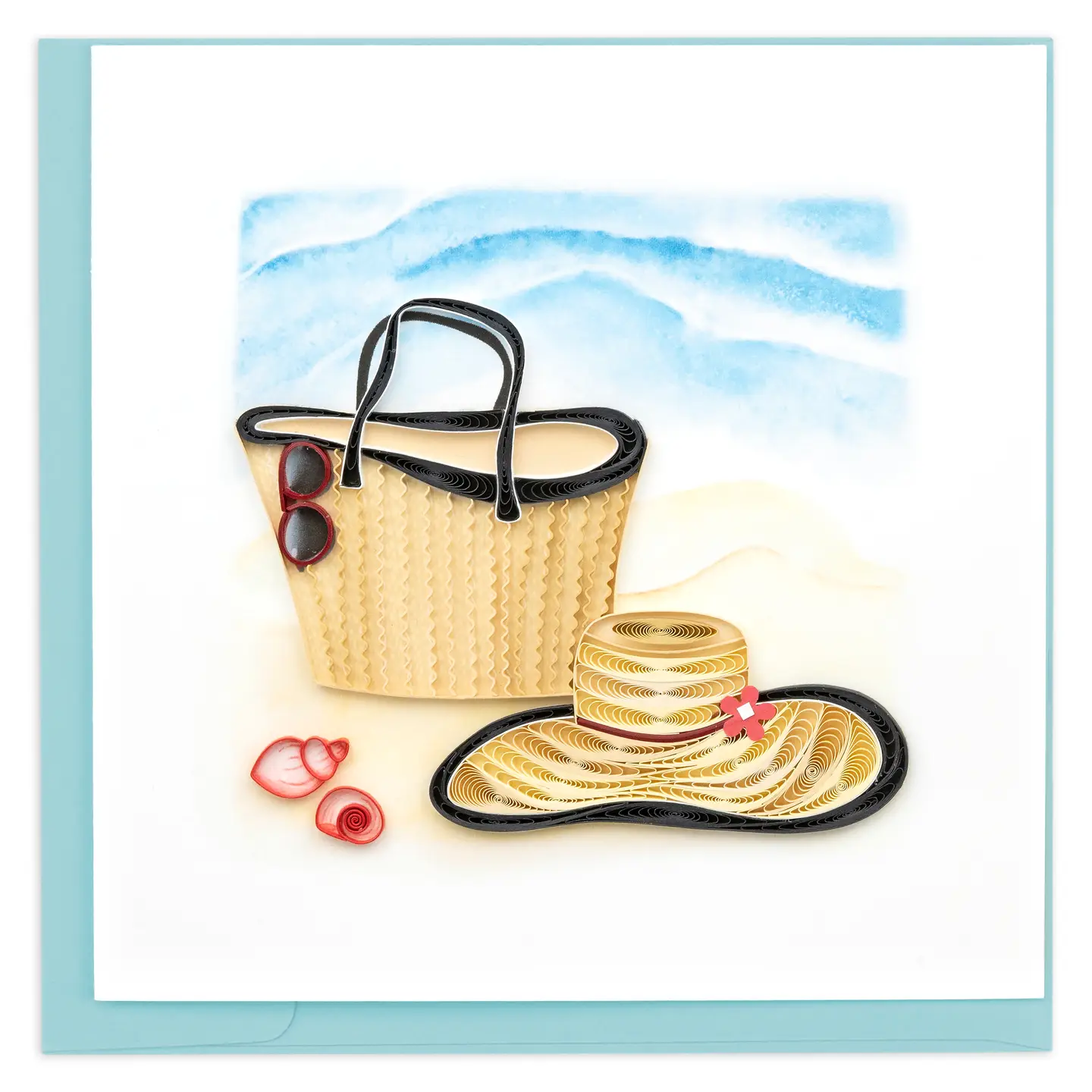 Vitamin Sea Quilled Greeting Card