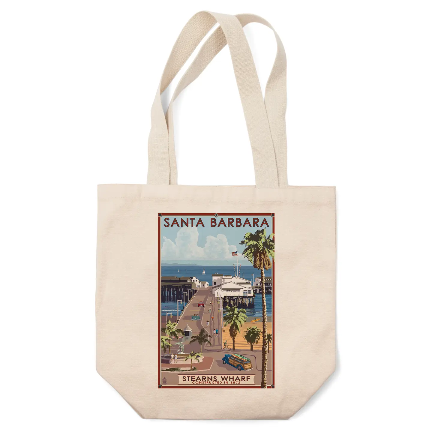 Santa Barbara Tote Bags