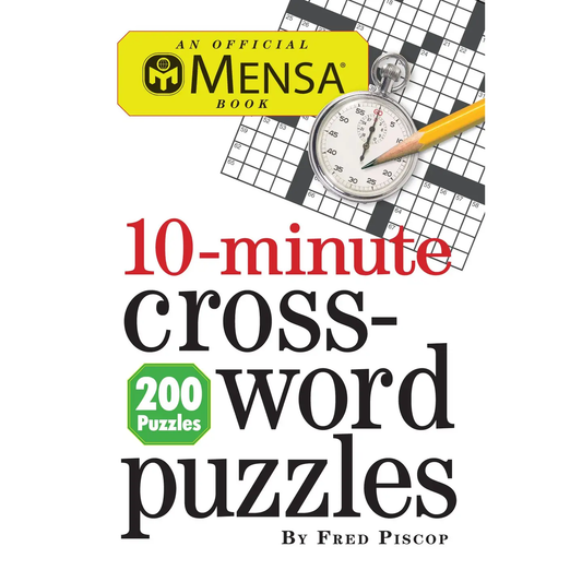 Mensa 10-Minute Crossword Puzzles