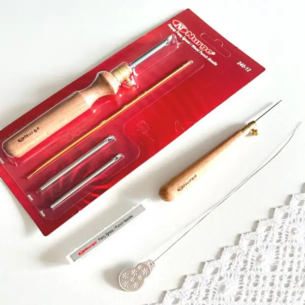 Nurge Large Punch Needle Set 3mm, 4mm, 5mm