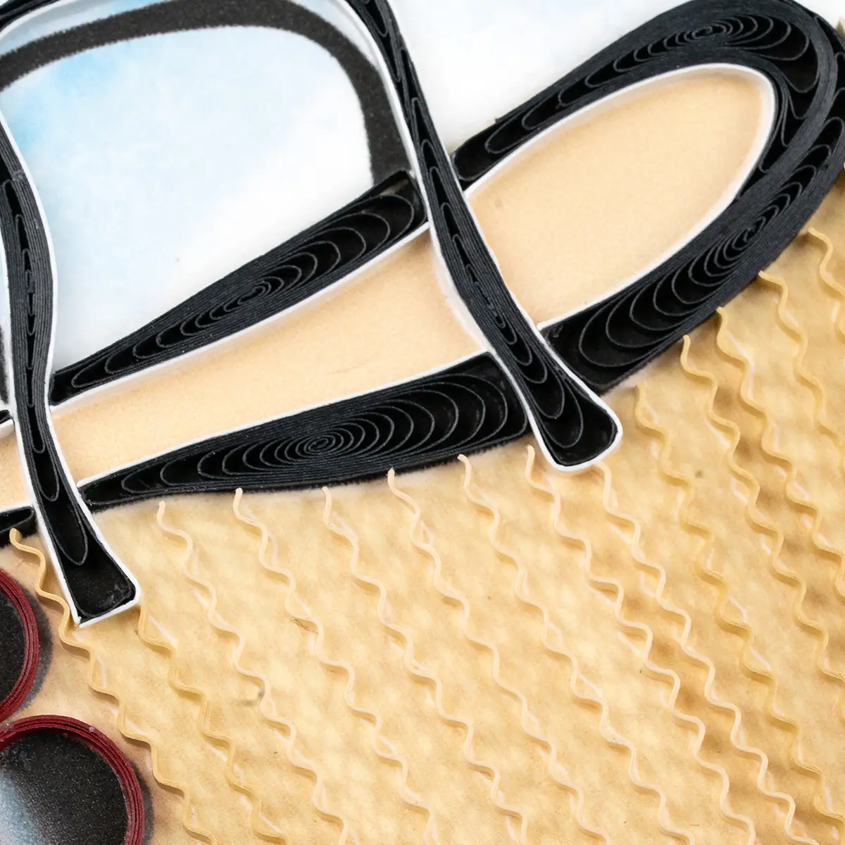 Vitamin Sea Quilled Greeting Card