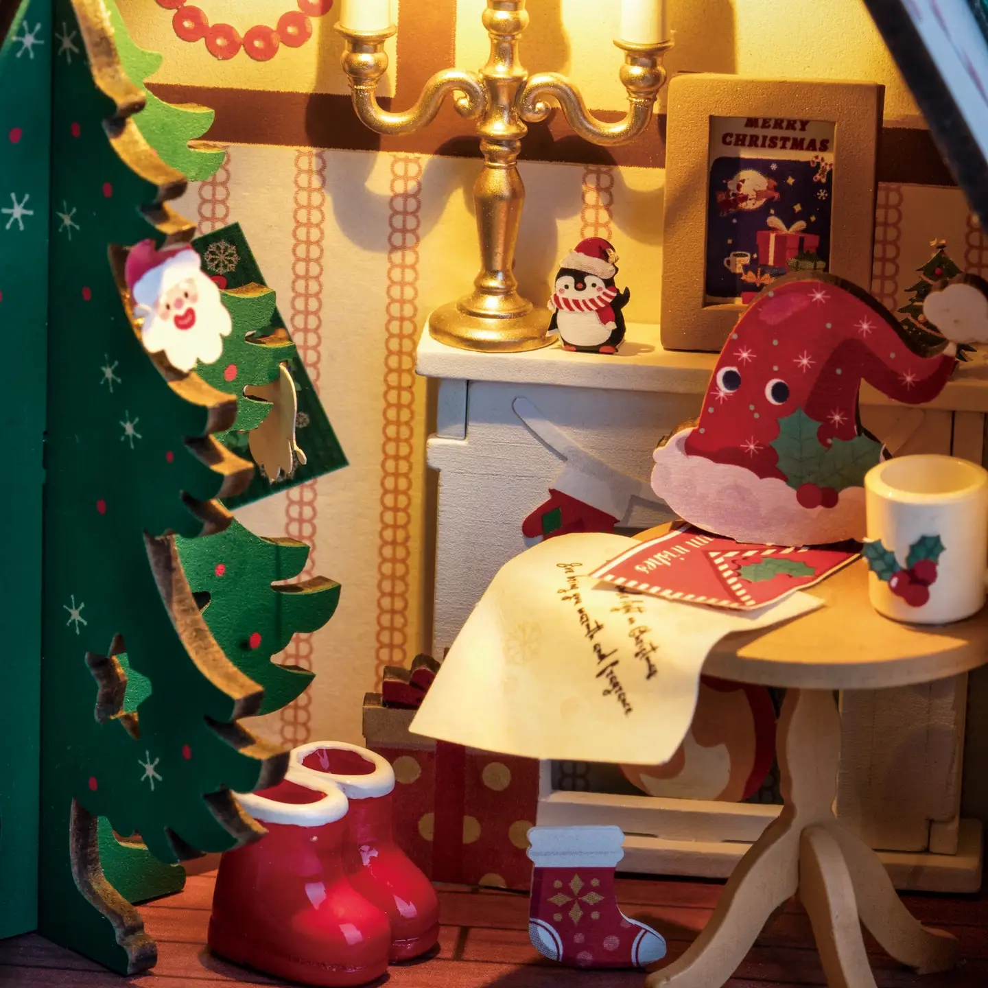 DIY Christmas Miniature House