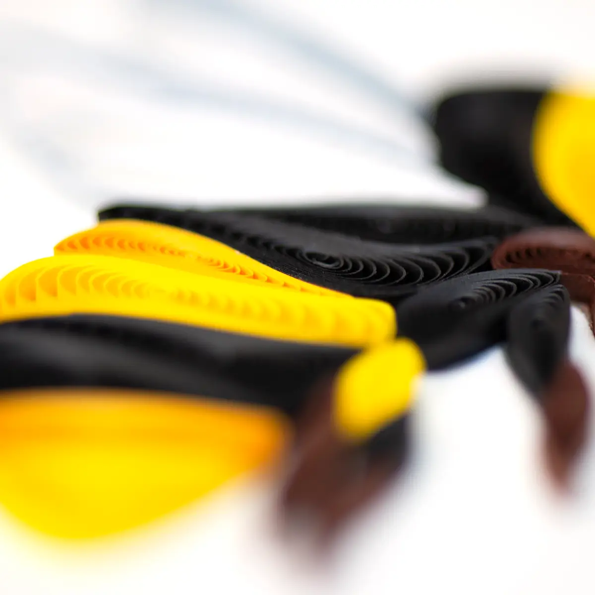 Bumble Bee Quilled Greeting Card