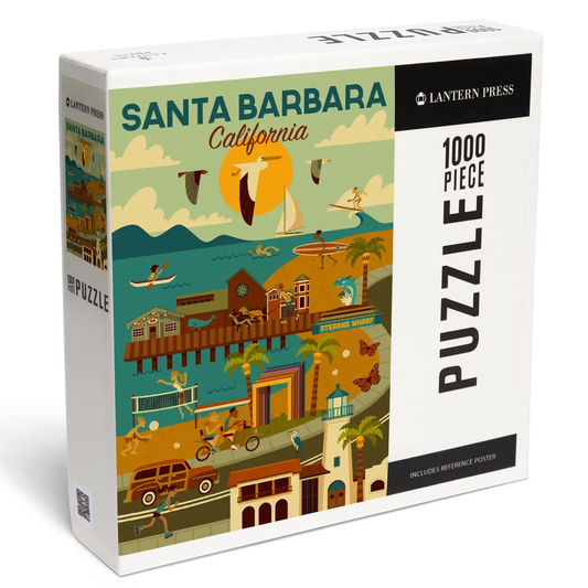 Downtown Santa Barbara Jigsaw Puzzle