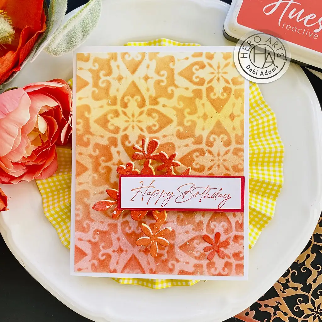 Stamp - Cursive ‘Happy Birthday’