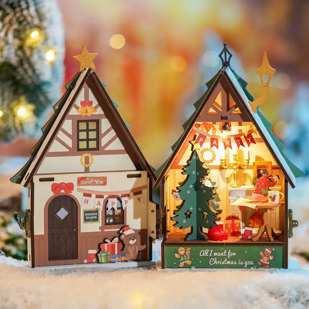 DIY Christmas Miniature House