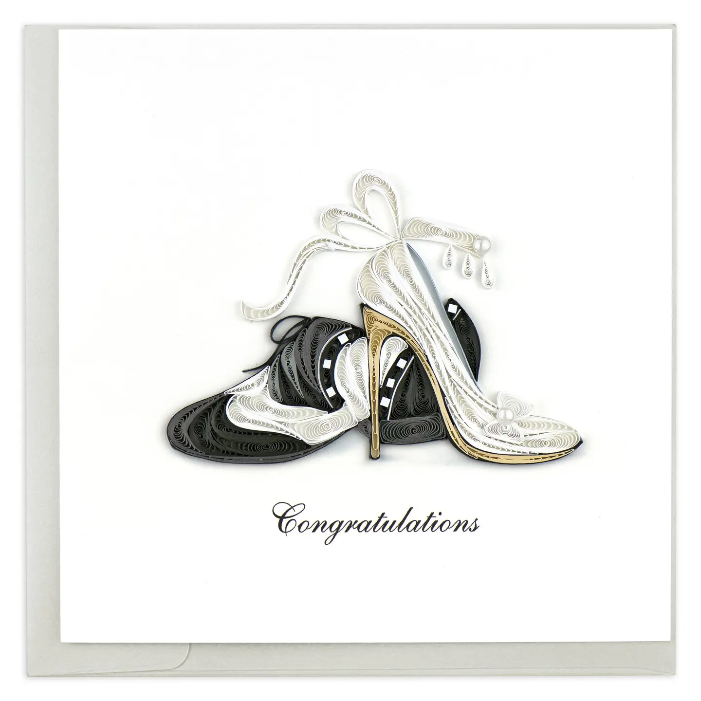 First Dance Quilled Greeting Card
