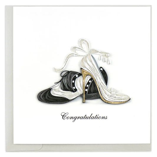 First Dance Quilled Greeting Card