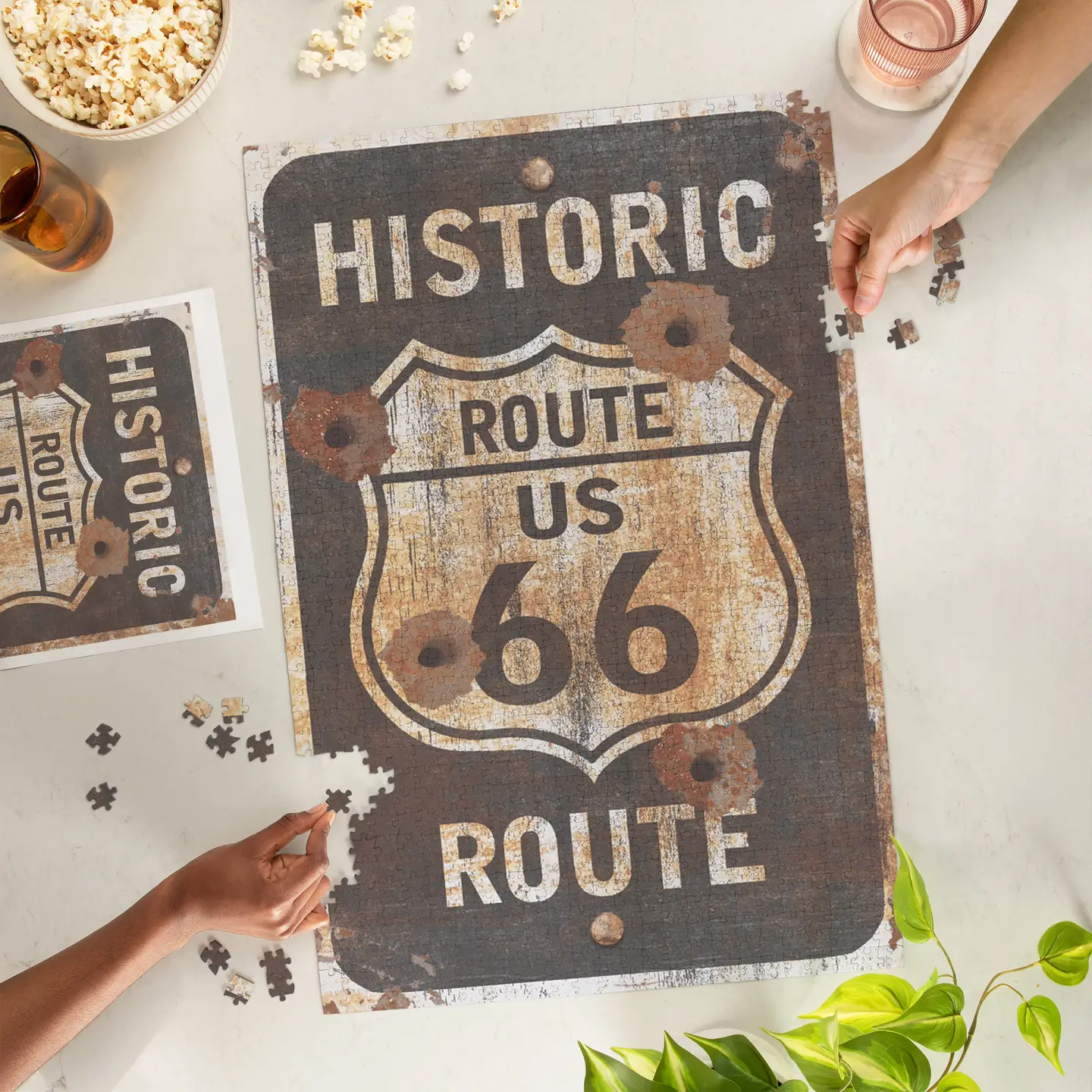 Historic Route 66 Jigsaw Puzzle