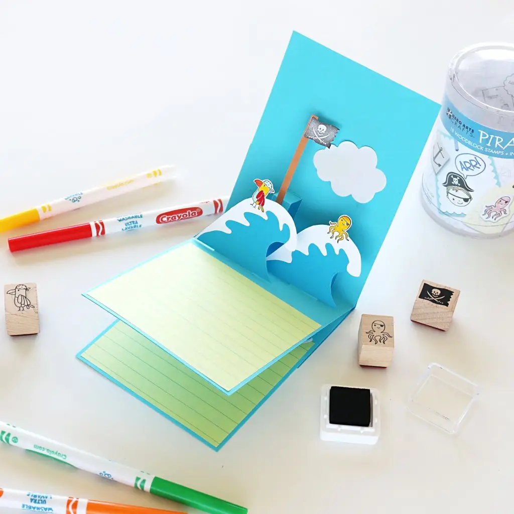 Stamp - Pirate Ink ‘N’ Set