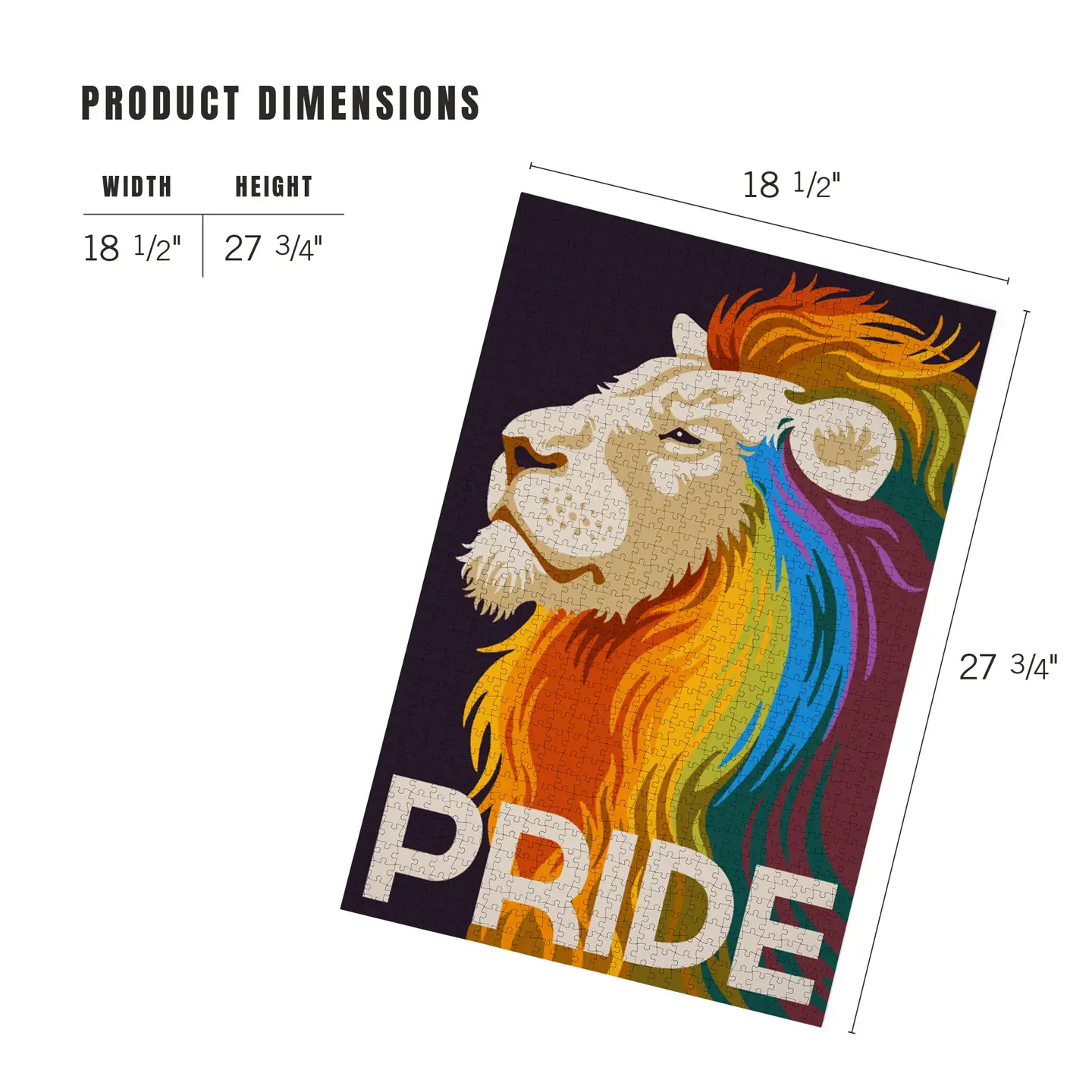 Pride Lion Jigsaw Puzzle