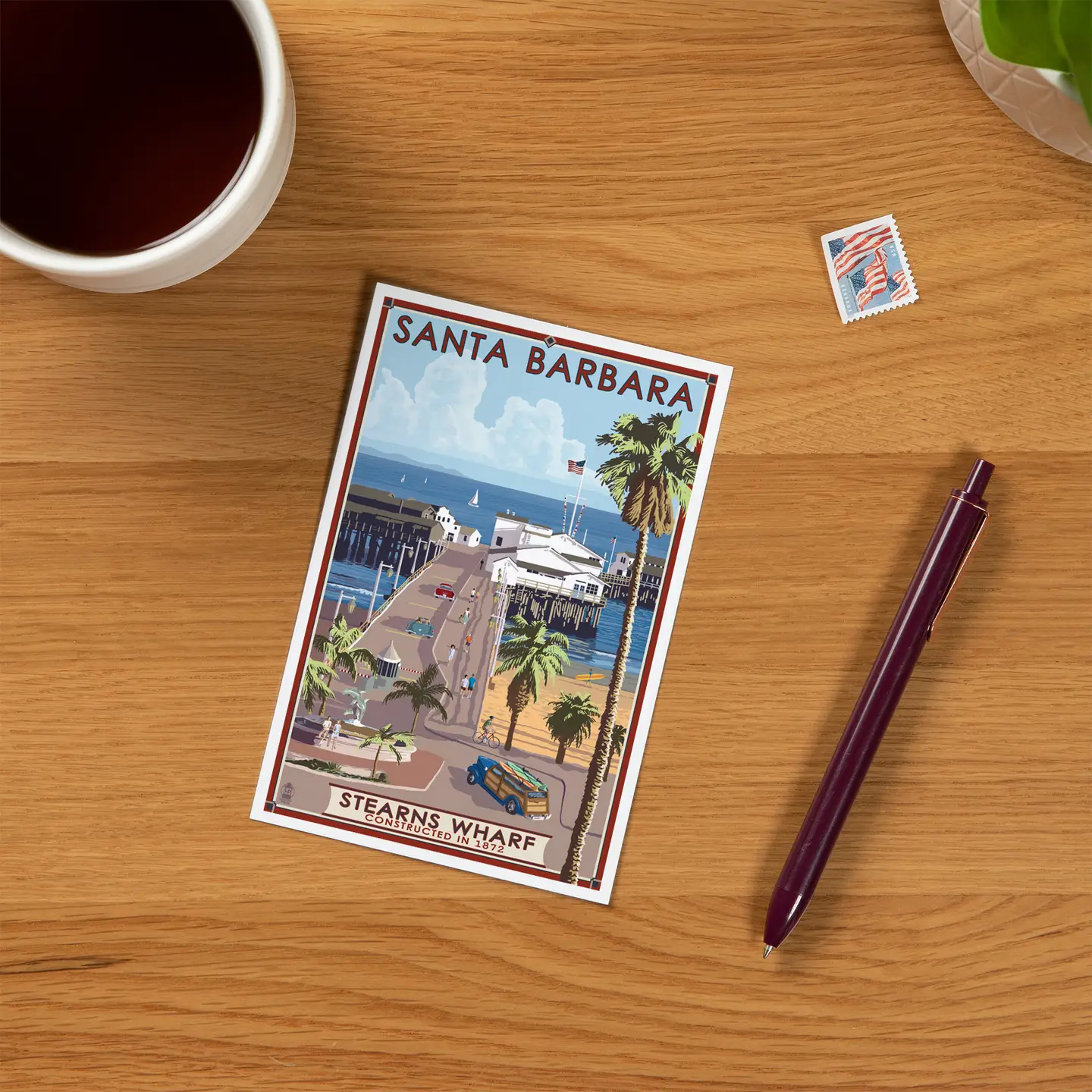 Santa Barbara Postcards - Stern's Wharf