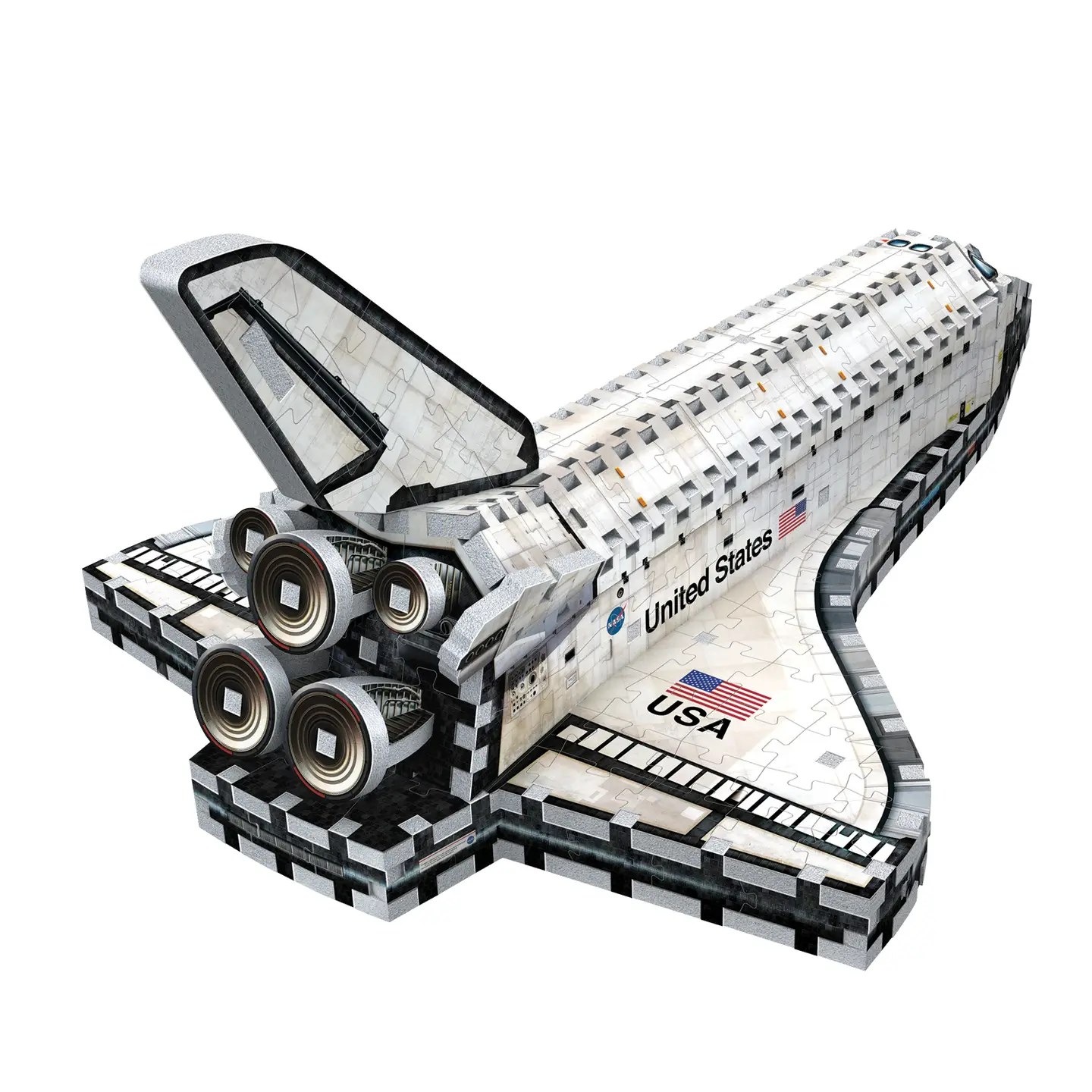 Wrebbit 3D Puzzle Space Shuttle Orbiter