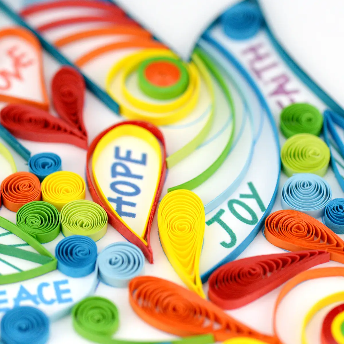 Hamsa Hand Quilled Greeting Card