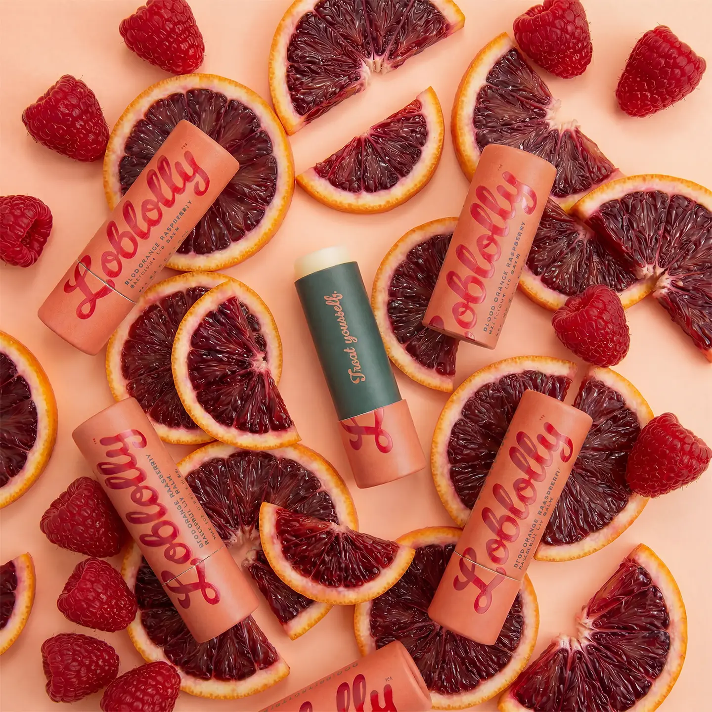 Blood Orange Raspberry Lip Balm