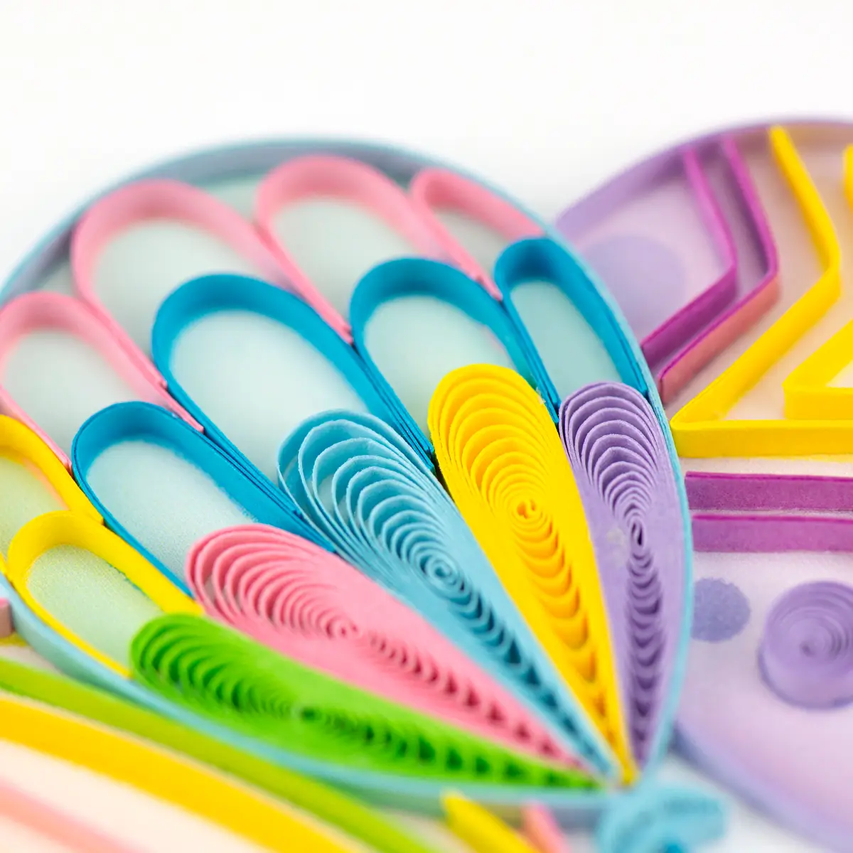 Balloon Surprise Quilled Greeting Card