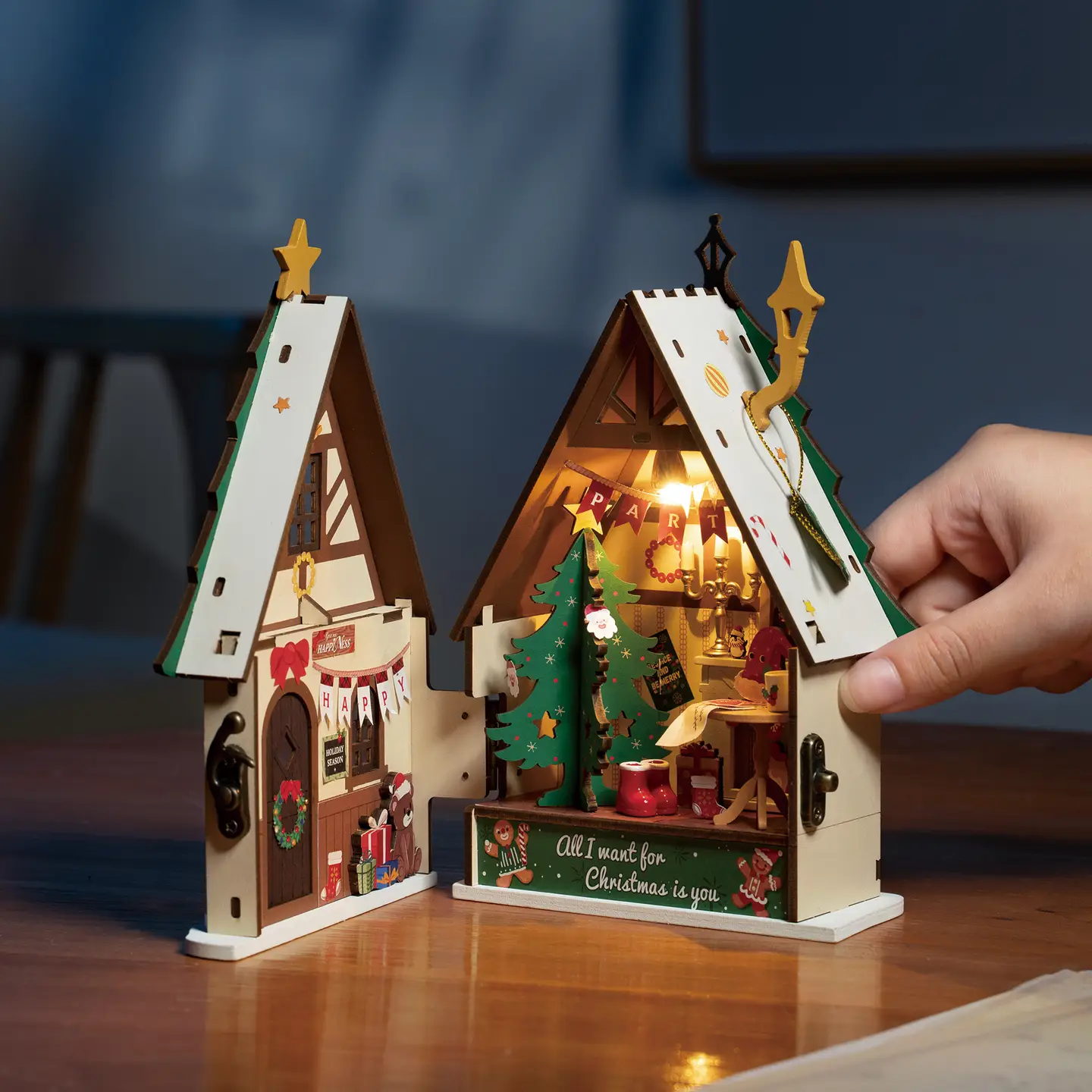 DIY Christmas Miniature House