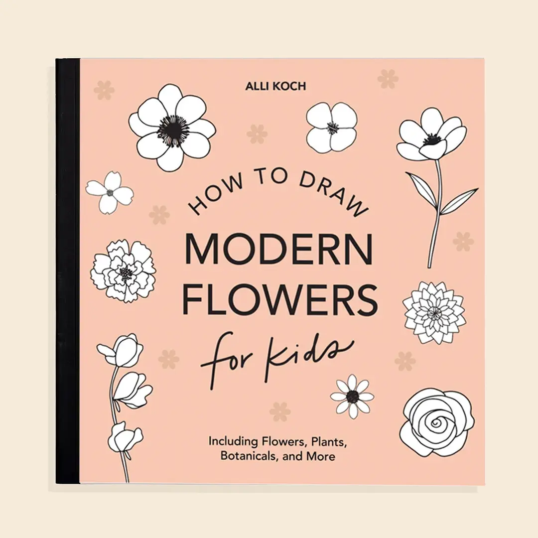 How to Draw Modern Flowers