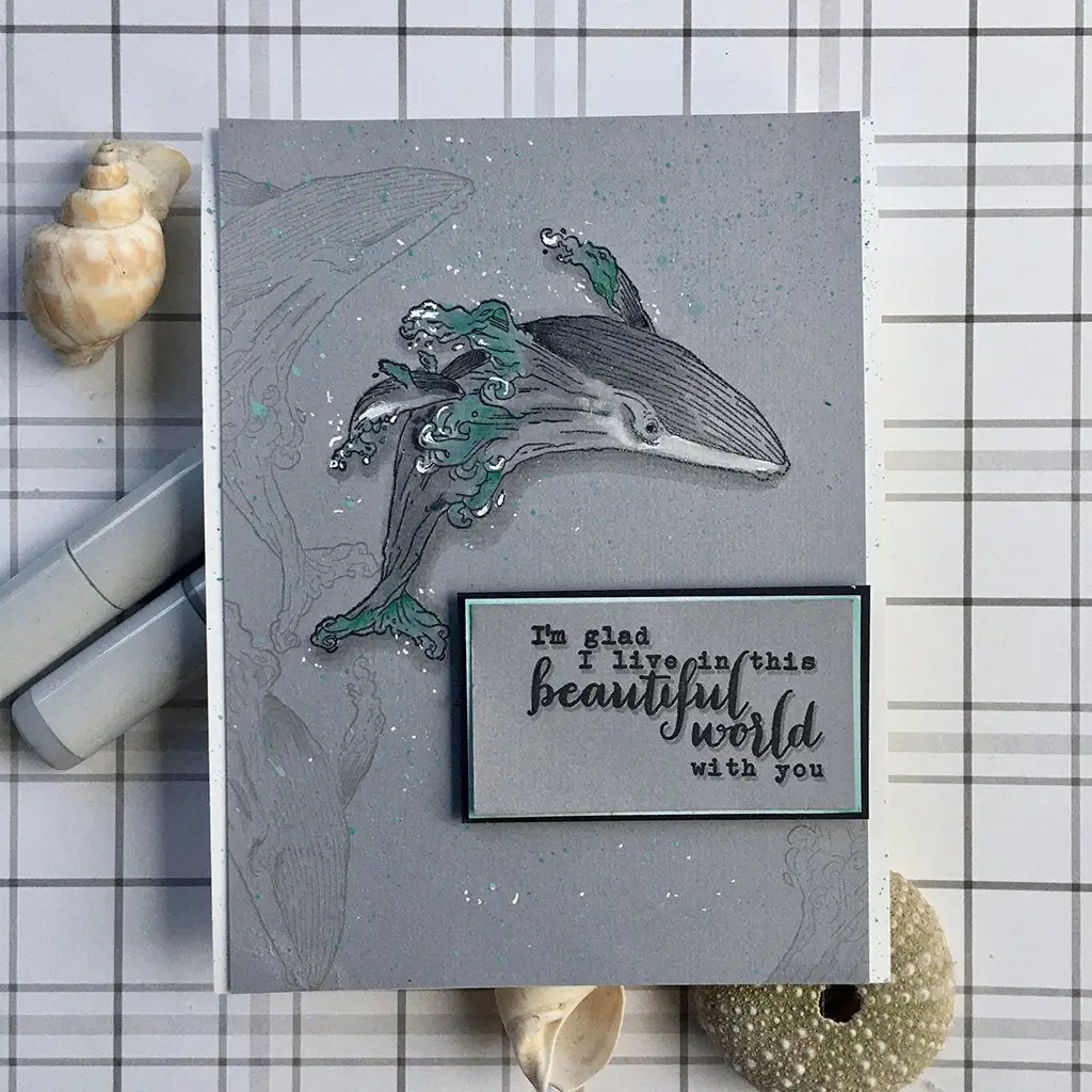 Stamp - Celebrate Earth Whales