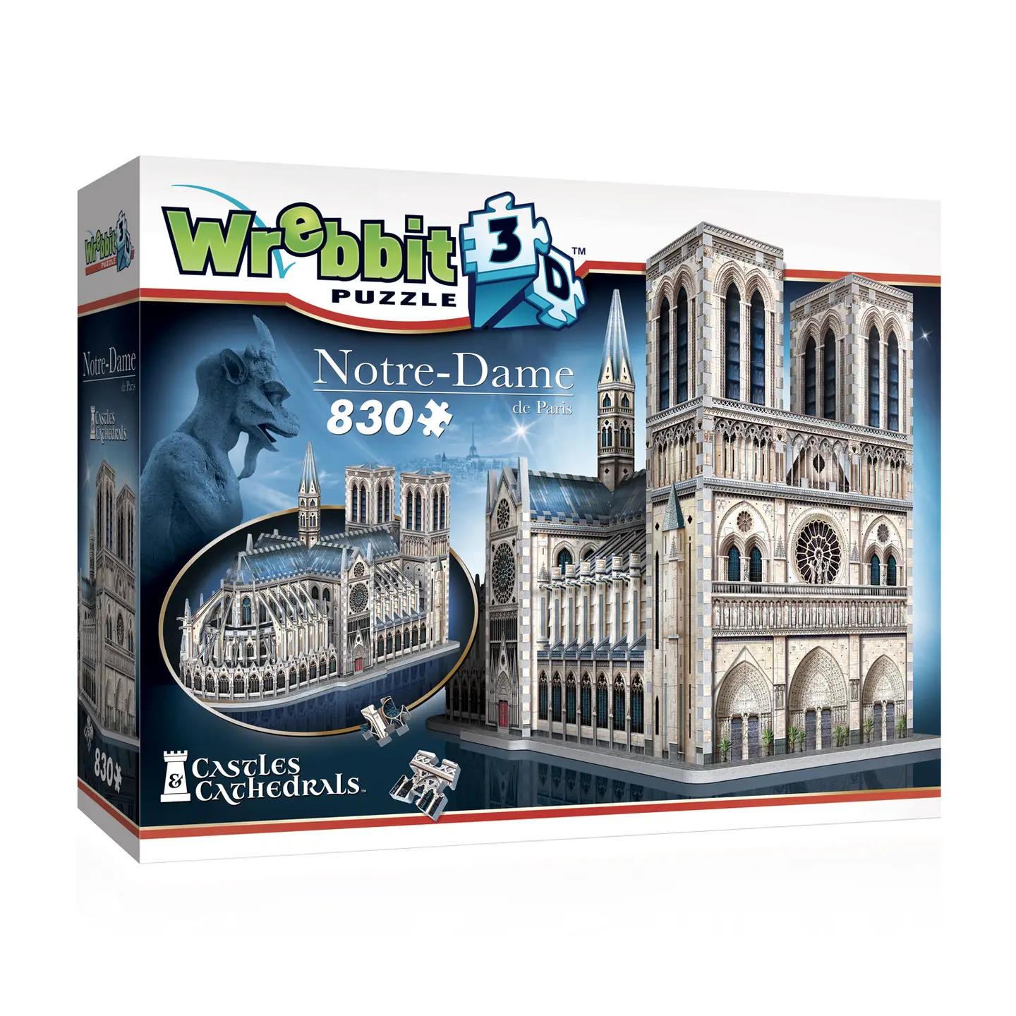 Wrebbit 3D Puzzle Castles & Cathedrals Notre Dame