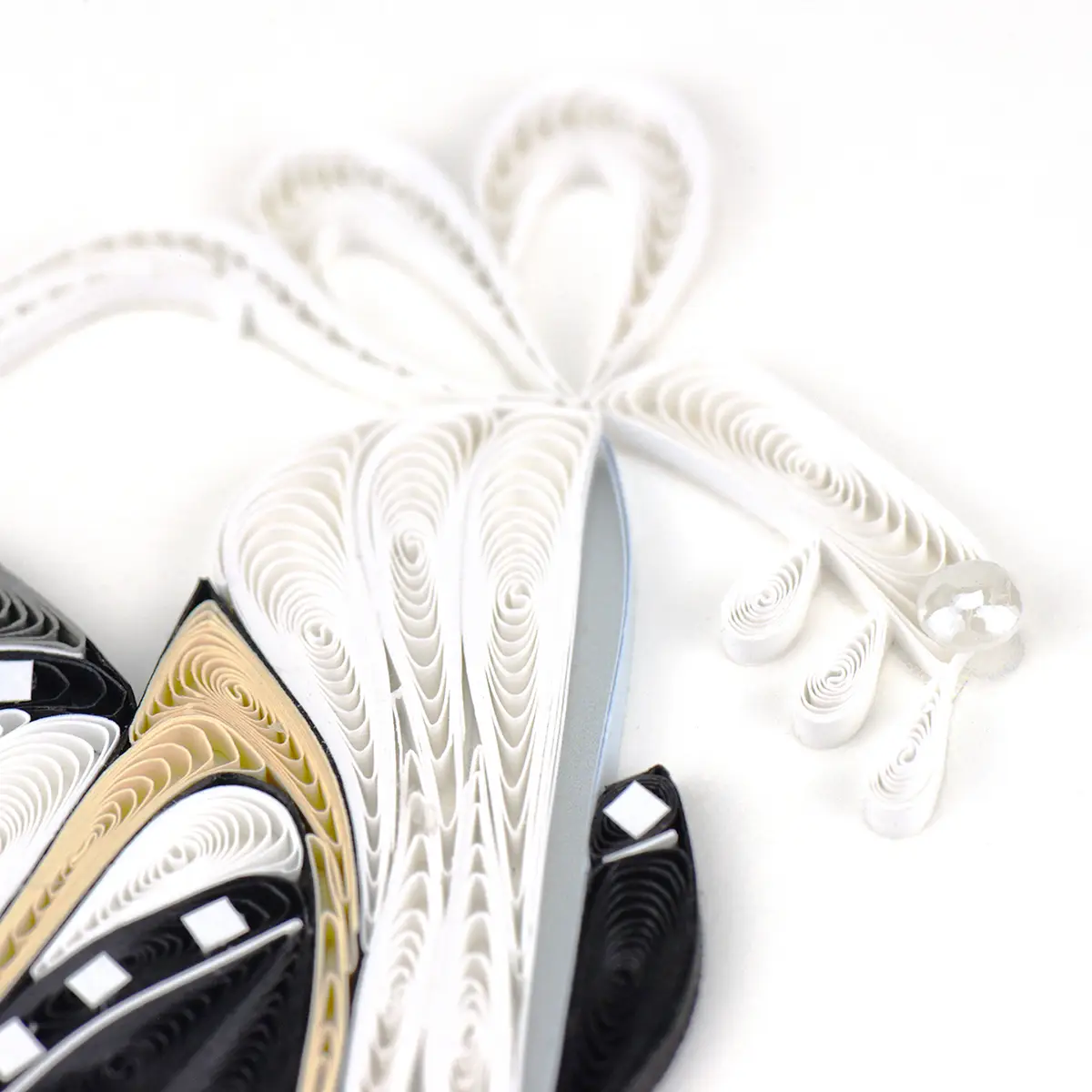 First Dance Quilled Greeting Card