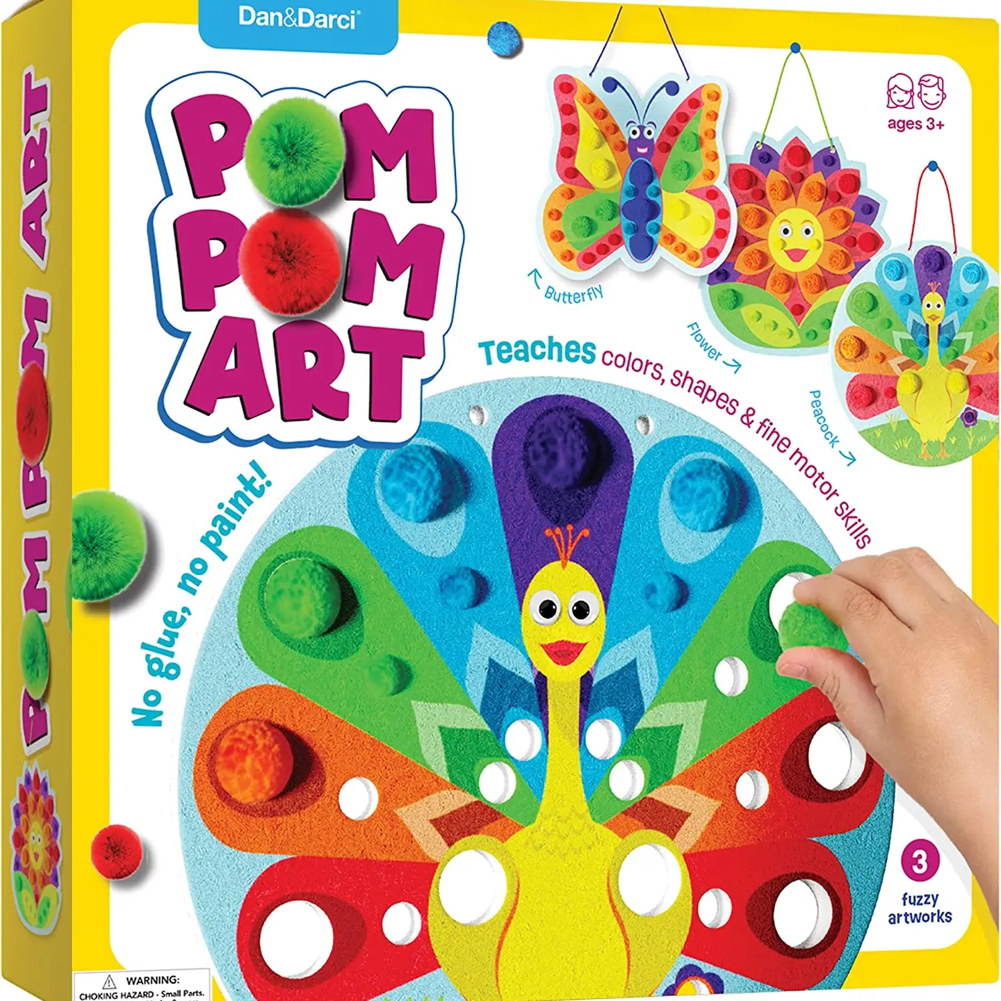 Pom Pom Arts & Crafts Kits For Toddlers