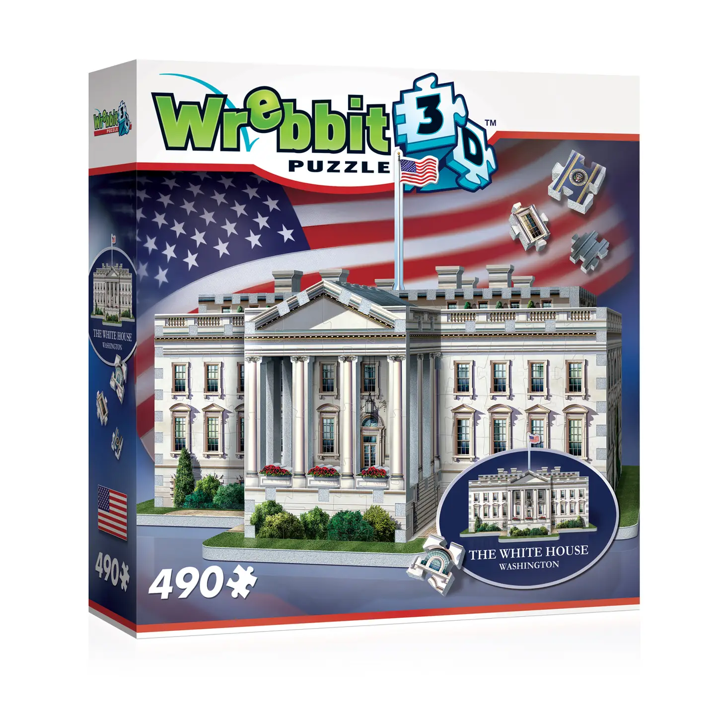 Wrebbit 3D Puzzle White House