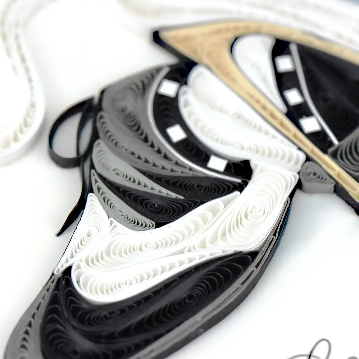 First Dance Quilled Greeting Card