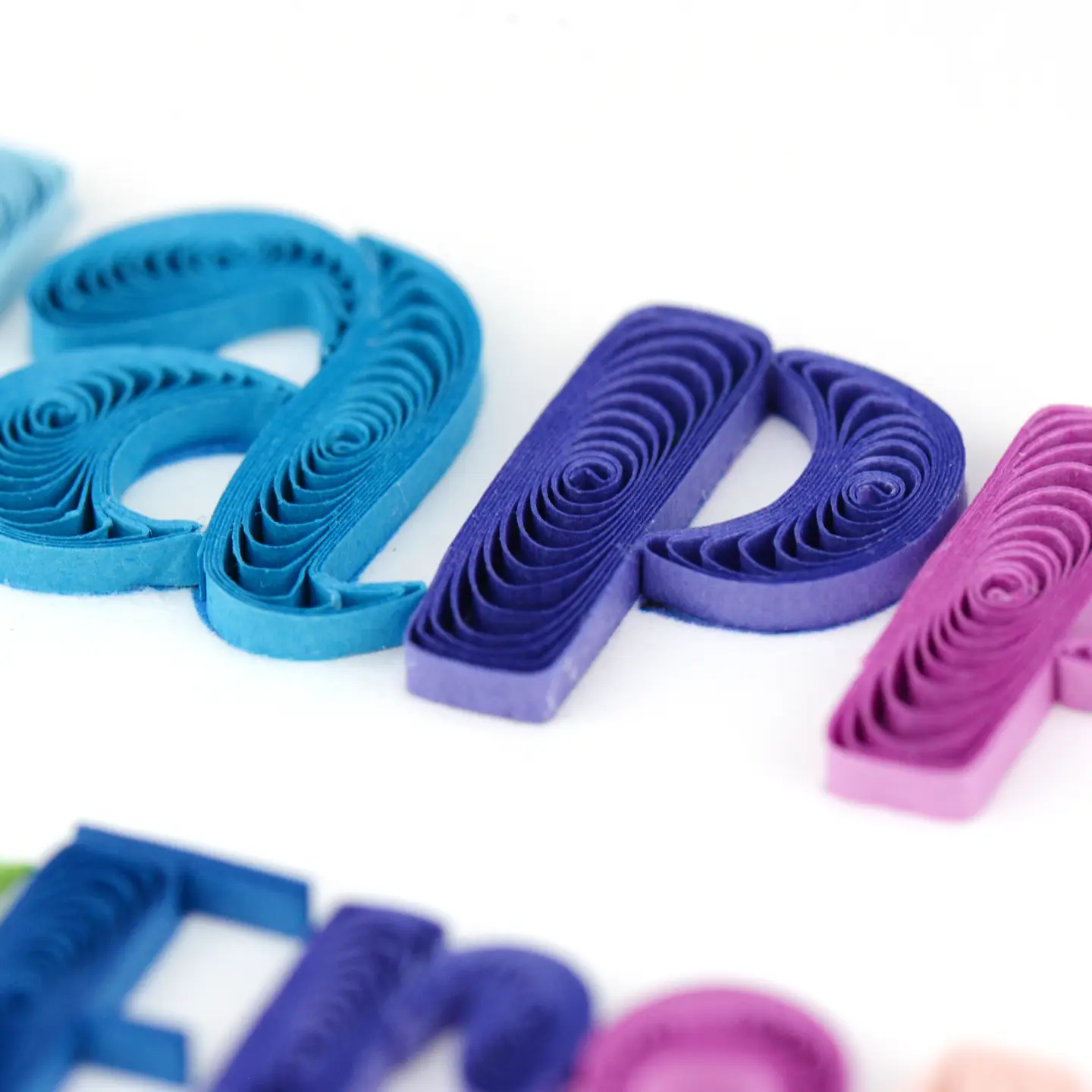 Happy Anniversary Quilled Greeting Card